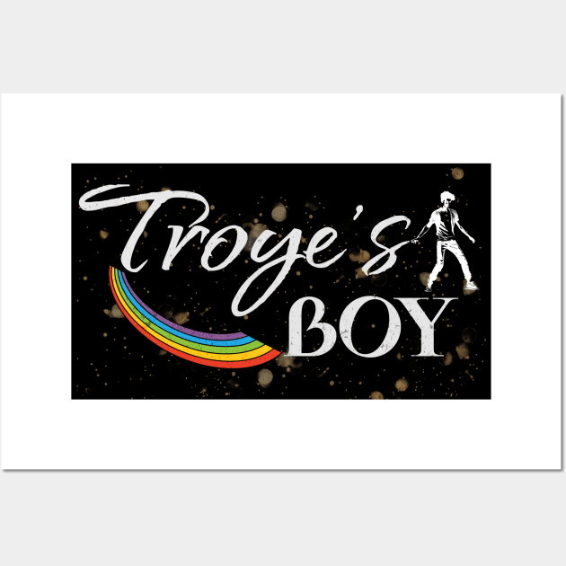 Troye's Boy Rainbow Dancer Wall Art by Prideopenspaces